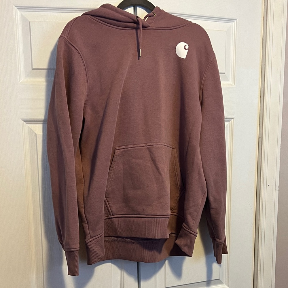 Carhartt Women's Hoodie in Plum